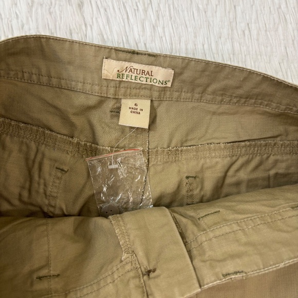 Natural Reflections Cargo Pants Size 6 - Picture 5 of 9